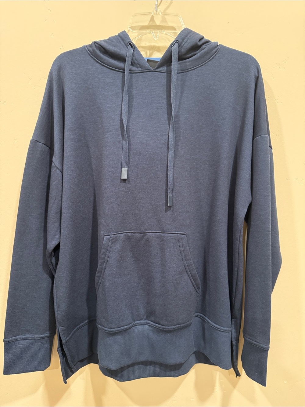 Athletic Works Slate Blue Pullover Hoodie with Kangaroo Pocket